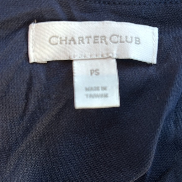 Women’s long sleeve blouse, Charter Club, size PS, lined bodice - Picture 5 of 7